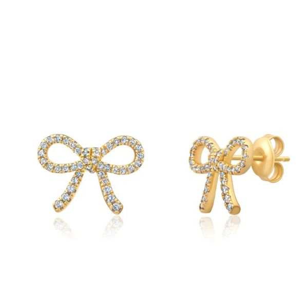 EARRINGS/STERLING SILVER/SILVER/GOLD COMBO Valentine's Fine Jewelry Dallas, PA