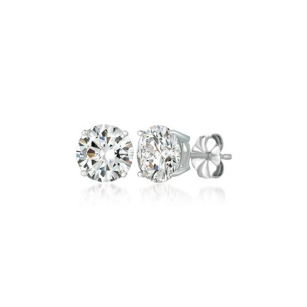 EARRINGS/STERLING SILVER/SILVER/GOLD COMBO Valentine's Fine Jewelry Dallas, PA