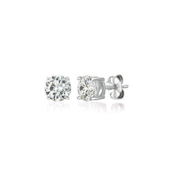 EARRINGS/STERLING SILVER/SILVER/GOLD COMBO Valentine's Fine Jewelry Dallas, PA