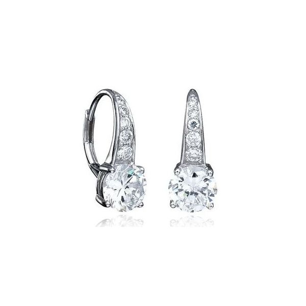 EARRINGS/STERLING SILVER/SILVER/GOLD COMBO Valentine's Fine Jewelry Dallas, PA