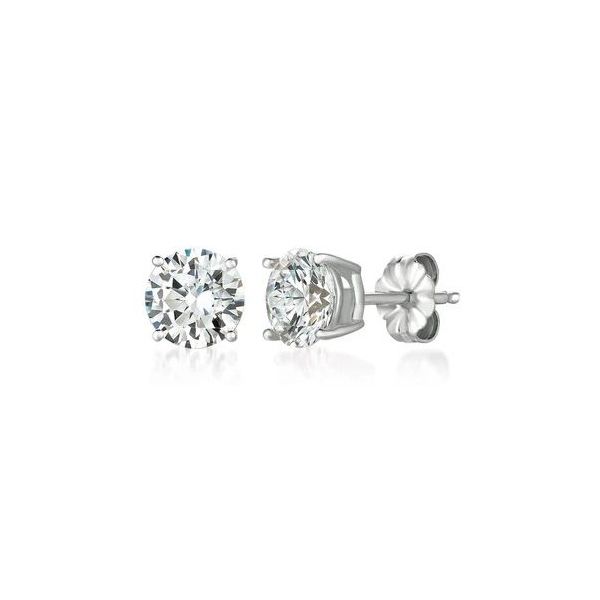 EARRINGS/STERLING SILVER/SILVER/GOLD COMBO Valentine's Fine Jewelry Dallas, PA