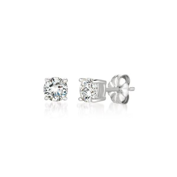 EARRINGS/STERLING SILVER/SILVER/GOLD COMBO Valentine's Fine Jewelry Dallas, PA
