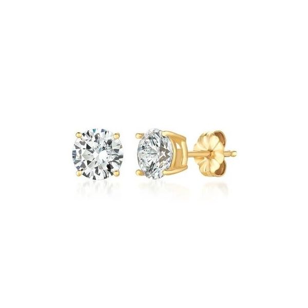 EARRINGS/STERLING SILVER/SILVER/GOLD COMBO Valentine's Fine Jewelry Dallas, PA