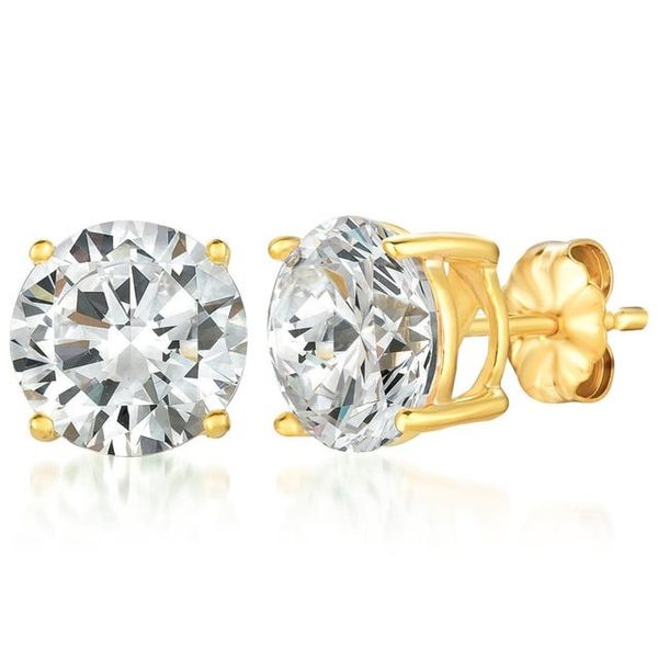 EARRINGS/STERLING SILVER/SILVER/GOLD COMBO Valentine's Fine Jewelry Dallas, PA