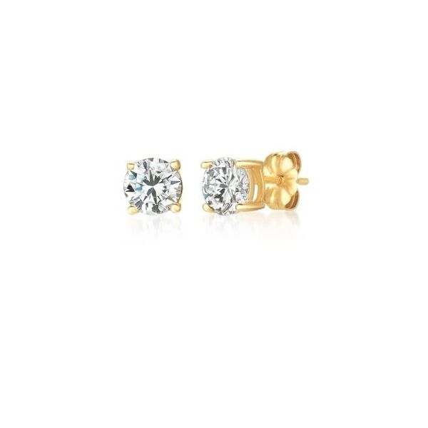 EARRINGS/STERLING SILVER/SILVER/GOLD COMBO Valentine's Fine Jewelry Dallas, PA
