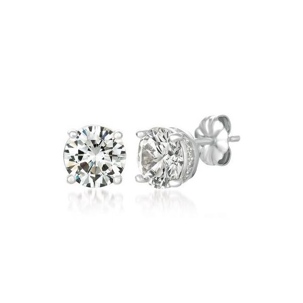EARRINGS/STERLING SILVER/SILVER/GOLD COMBO Valentine's Fine Jewelry Dallas, PA