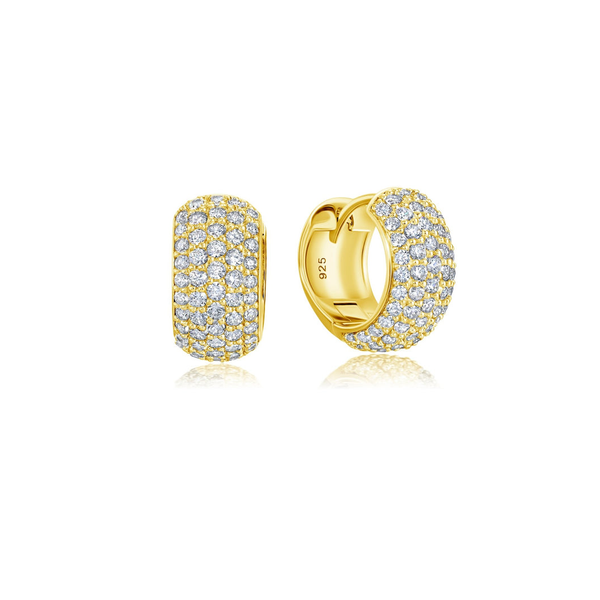 EARRINGS/STERLING SILVER/SILVER/GOLD COMBO Valentine's Fine Jewelry Dallas, PA