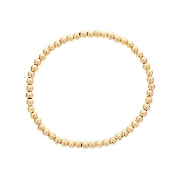 Gold Filled Beaded Bracelet Valentine's Fine Jewelry Dallas, PA