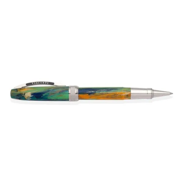 VISCONTI - VAN GOGH '2011 IRISES' HANDCRAFTED ROLLERBALL PEN BY COLES OF LONDON Valentine's Fine Jewelry Dallas, PA