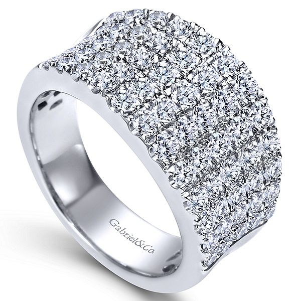 Lady's Diamond Fashion Ring Image 3 Van Adams Jewelers Snellville, GA