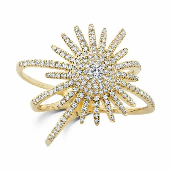 Lady's Diamond Fashion Ring Image 3 Van Adams Jewelers Snellville, GA