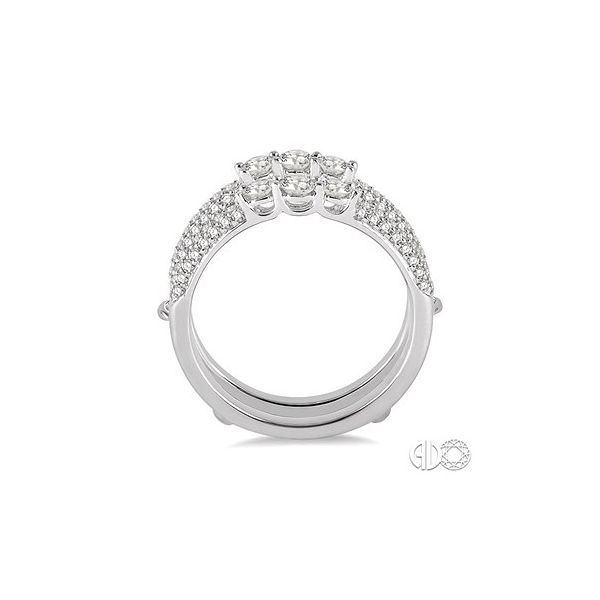 Lady's Diamond Wedding Band Image 3 Van Adams Jewelers Snellville, GA