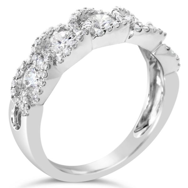 Lady's Diamond Wedding Band Image 2 Van Adams Jewelers Snellville, GA