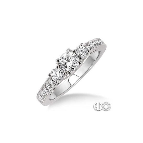 14K Diamond Engagement Ring Van Adams Jewelers Snellville, GA