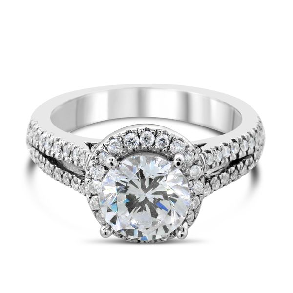 14K Diamond Semi-Mount Engagement Ring Van Adams Jewelers Snellville, GA