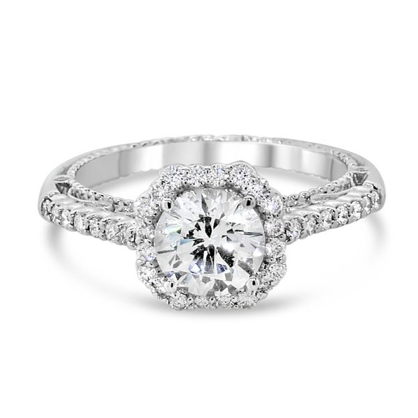 18K Diamond Semi-Mount Engagement Ring Van Adams Jewelers Snellville, GA
