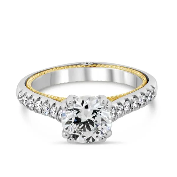 18K Diamond Semi-Mount Engagement Ring Van Adams Jewelers Snellville, GA