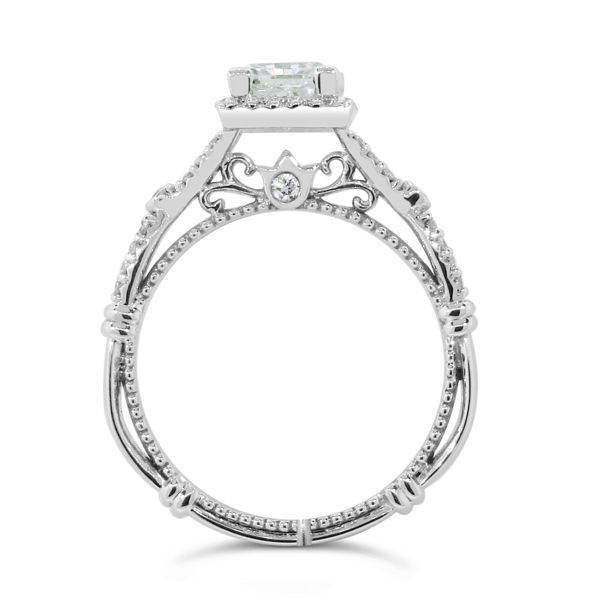 14K Diamond Semi-Mount Engagement Ring Image 2 Van Adams Jewelers Snellville, GA