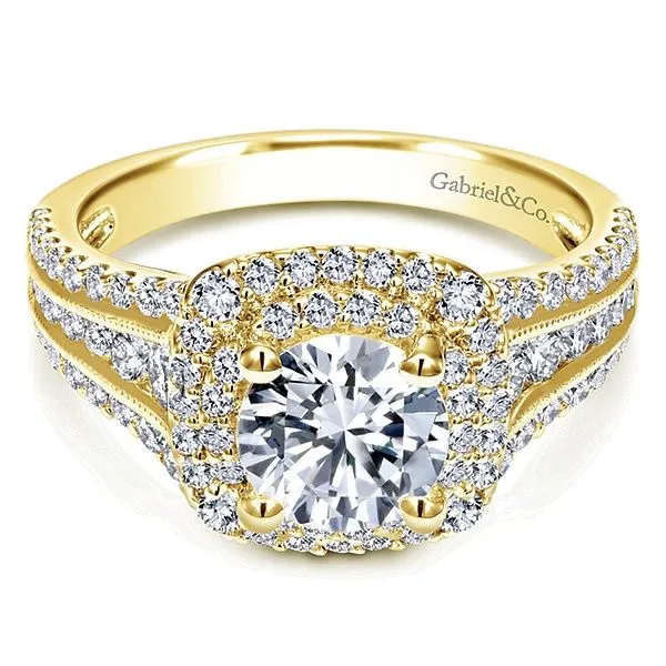 14K Diamond Semi-Mount Engagement Ring Van Adams Jewelers Snellville, GA