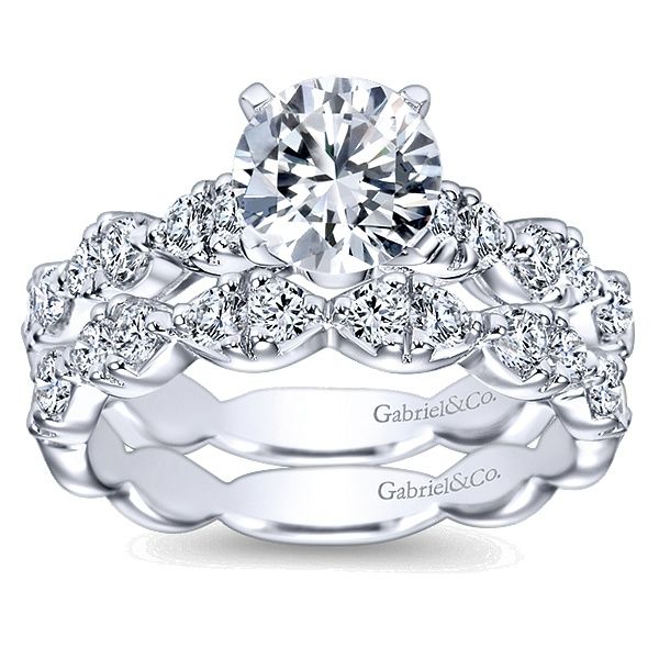 14K Diamond Semi-Mount Engagement Ring Image 5 Van Adams Jewelers Snellville, GA