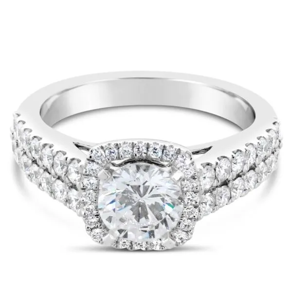 14K Diamond Semi-Mount Engagement Ring Van Adams Jewelers Snellville, GA