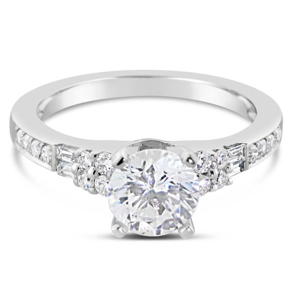 18K Diamond Semi-Mount Engagement Ring Van Adams Jewelers Snellville, GA