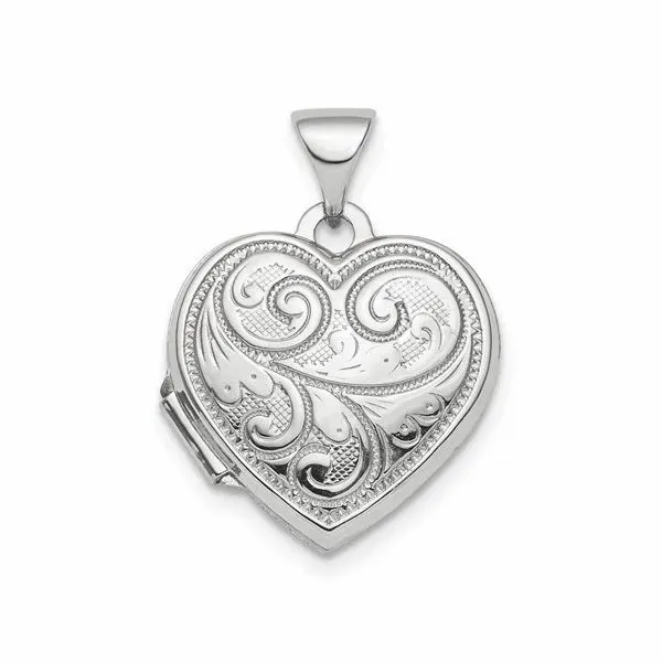 Sterling Silver Locket Pendant Van Adams Jewelers Snellville, GA