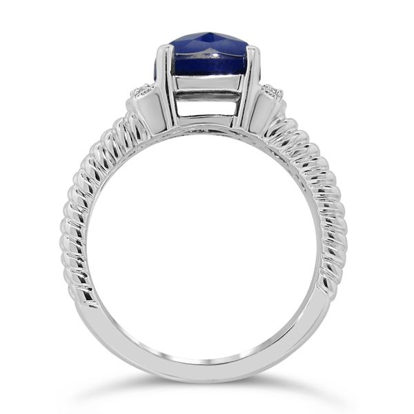 Lady's Sterling Silver Fashion Ring Image 2 Van Adams Jewelers Snellville, GA