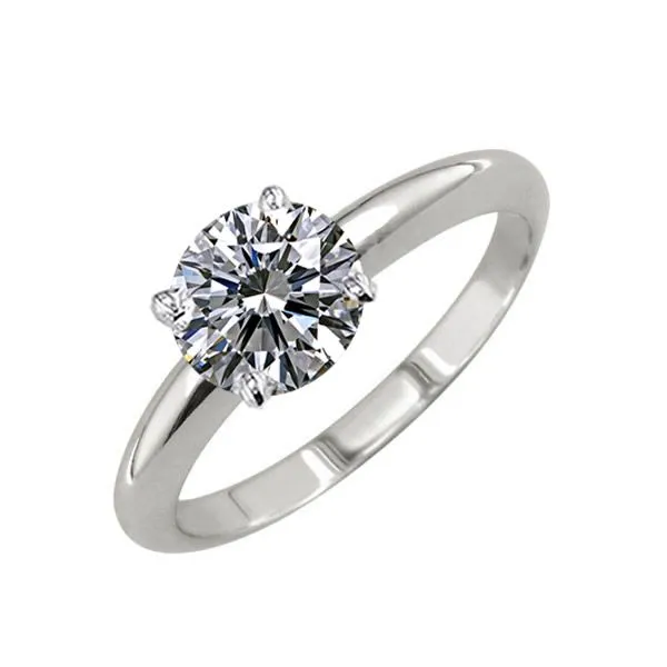 1 Carat Diamond Solitaire Ring Van Adams Jewelers Snellville, GA