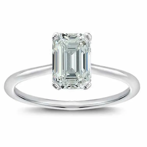 14K White Gold Diamond Engagement Ring Van Adams Jewelers Snellville, GA
