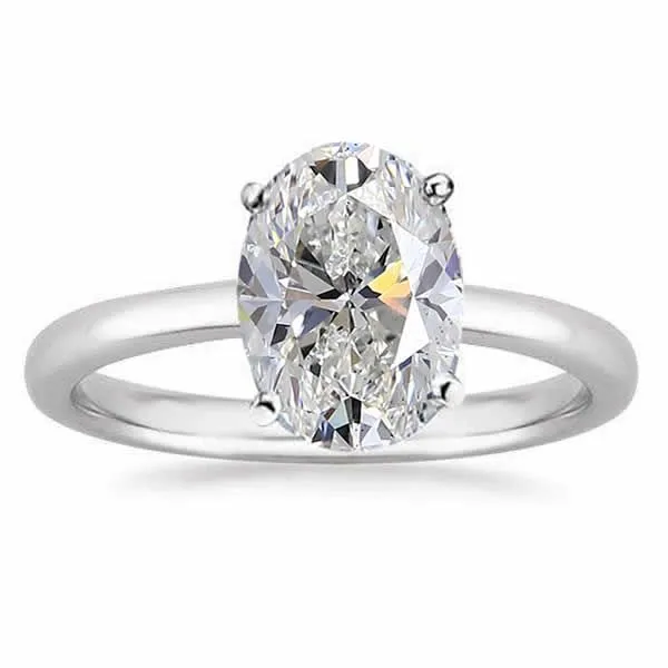 1.50 Carat Oval Solitaire Ring Van Adams Jewelers Snellville, GA