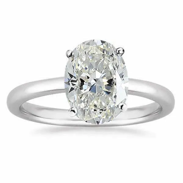 2 carat hotsell oval solitaire