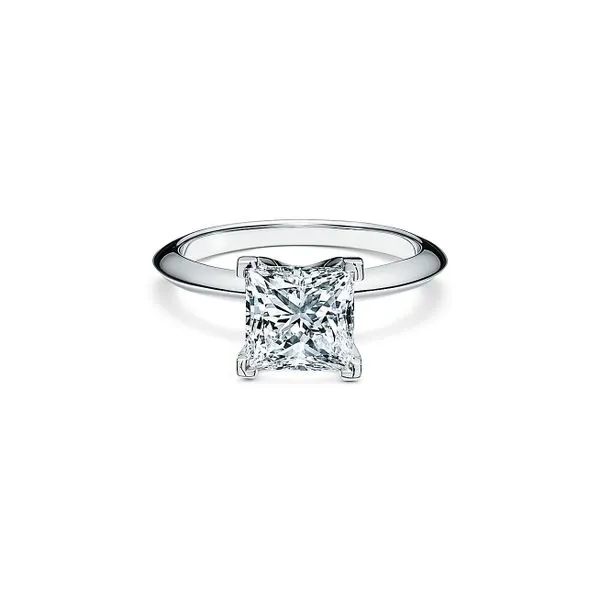 Princess Cut Diamond Solitaire Van Adams Jewelers Snellville, GA