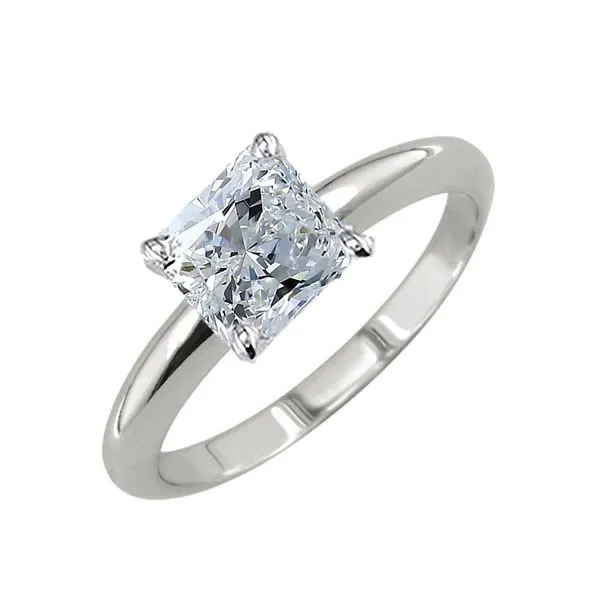 1 CT Lab Grown Radiant Cut Diamond Ring Van Adams Jewelers Snellville, GA