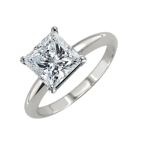 1 1/2  CT Lab Grown Princess Cut Diamond Ring Van Adams Jewelers Snellville, GA
