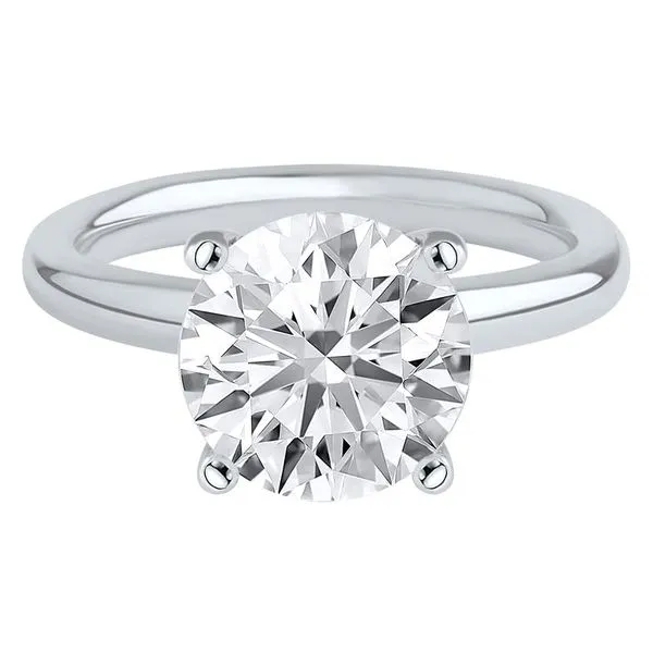 3 CT Lab Grown Round Diamond Solitaire Ring Van Adams Jewelers Snellville, GA