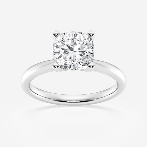 2 CT Cushion Cut Lab Grown Ring Van Adams Jewelers Snellville, GA