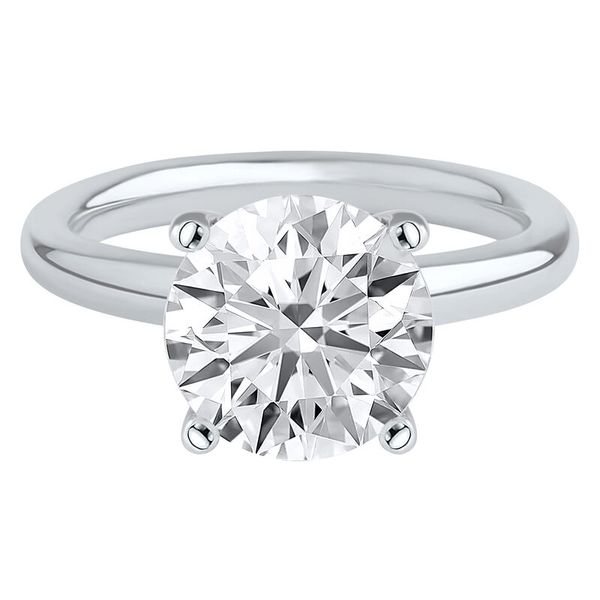 4 Carat Lab Grow Solitaire Enagement Ring Van Adams Jewelers Snellville, GA