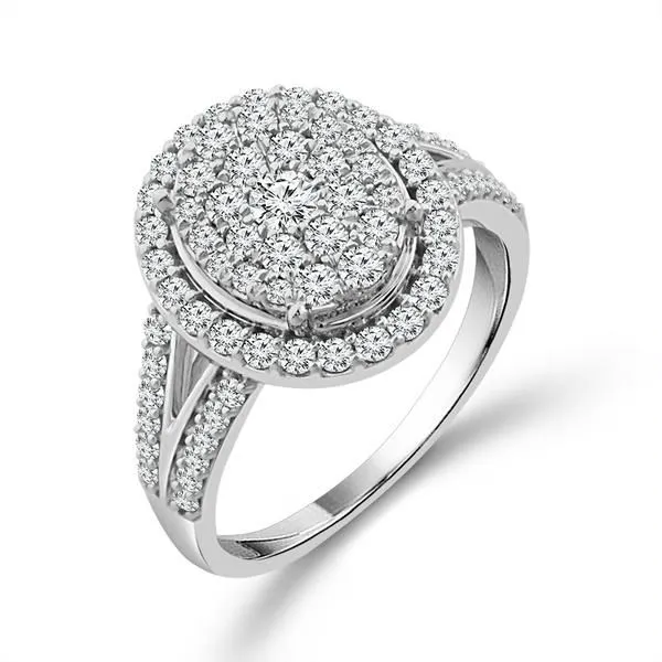 Oval Shaped Diamond Engagement Ring Van Adams Jewelers Snellville, GA
