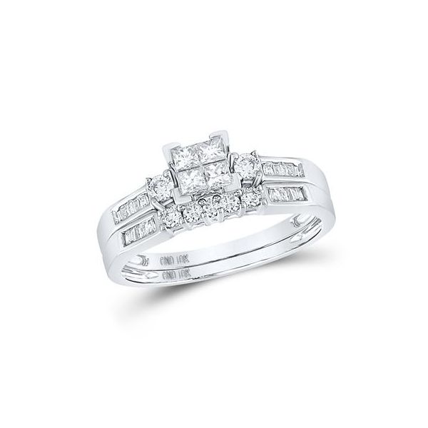 14K Diamond Wedding Set Van Adams Jewelers Snellville, GA