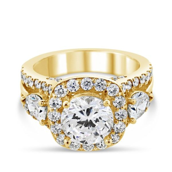 18K Diamond Engagement Ring Van Adams Jewelers Snellville, GA