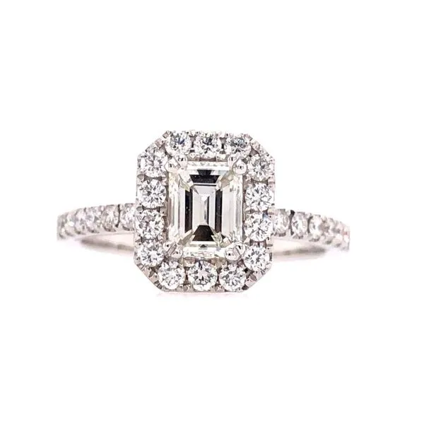 14K White Gold Diamond Engagement Ring Van Adams Jewelers Snellville, GA