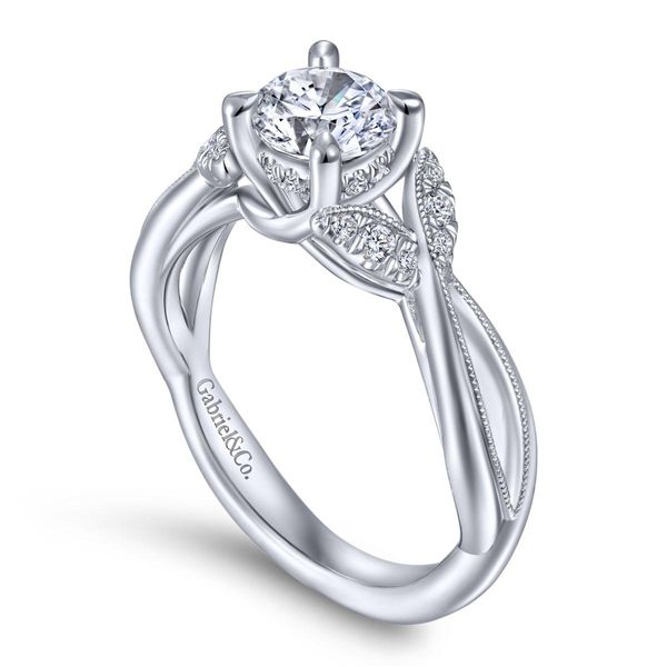 14K White Gold Lab Grown Diamond Ring Image 3 Van Adams Jewelers Snellville, GA