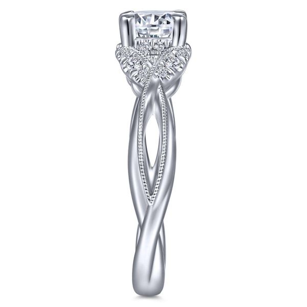 14K White Gold Lab Grown Diamond Ring Image 4 Van Adams Jewelers Snellville, GA