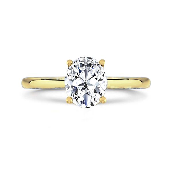 1 CT Lab Grown Round Diamond in Fancy Solitaire Van Adams Jewelers Snellville, GA