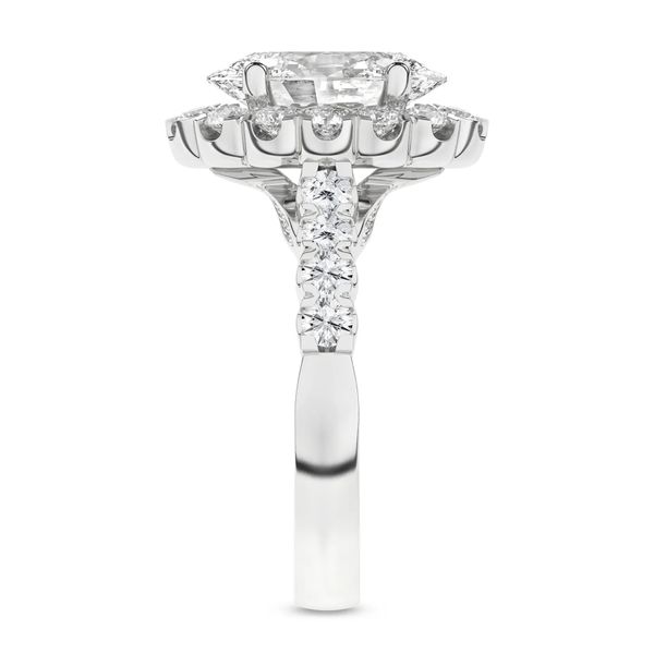 Engagement Ring-I Do Mounted Lab Grown Image 3 Van Adams Jewelers Snellville, GA