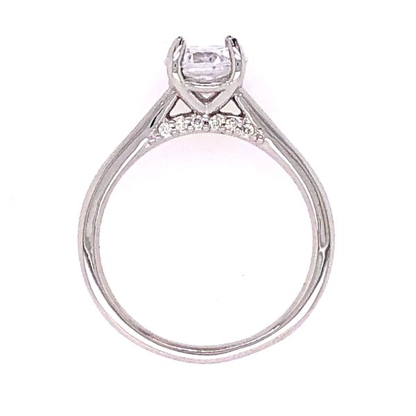 1 CT Lab Grown Diamond Hidden Halo Ring Image 2 Van Adams Jewelers Snellville, GA