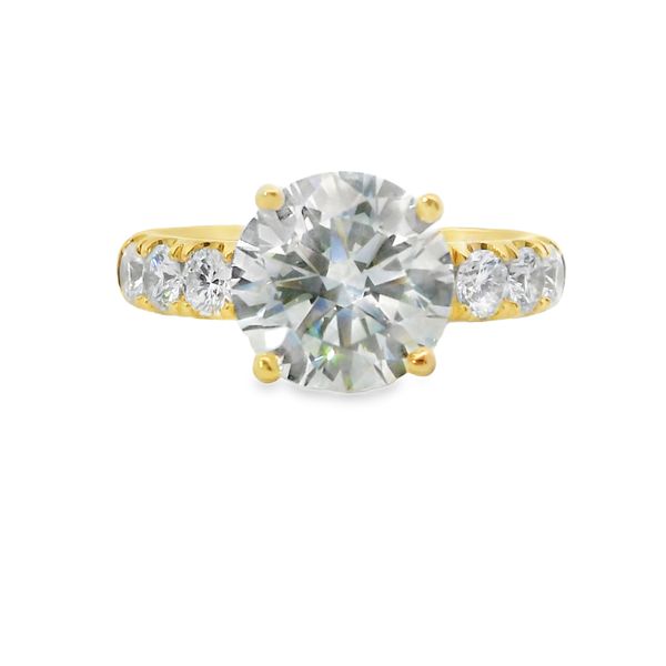 4 CT Lab Grown Diamond Engagement Ring Van Adams Jewelers Snellville, GA