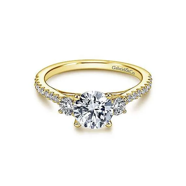 14K Diamond Semi-Mount Engagement Ring Van Adams Jewelers Snellville, GA