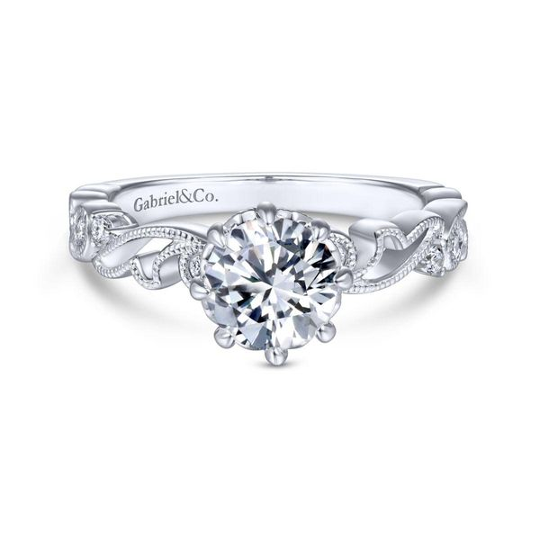 Gabriel & Co. 14K White Gold  Diamond Semi-Mount Van Adams Jewelers Snellville, GA